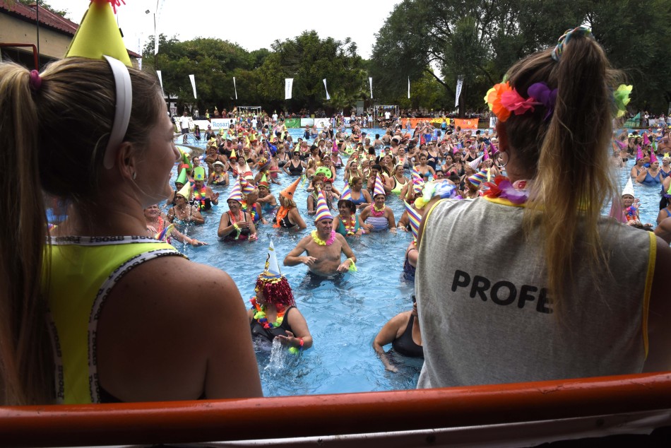 119170 | Clase de acuagym en el polideportivo Saladillo  - Franco Trovato Fuoco/ DIr Gral de Comunicación Social.