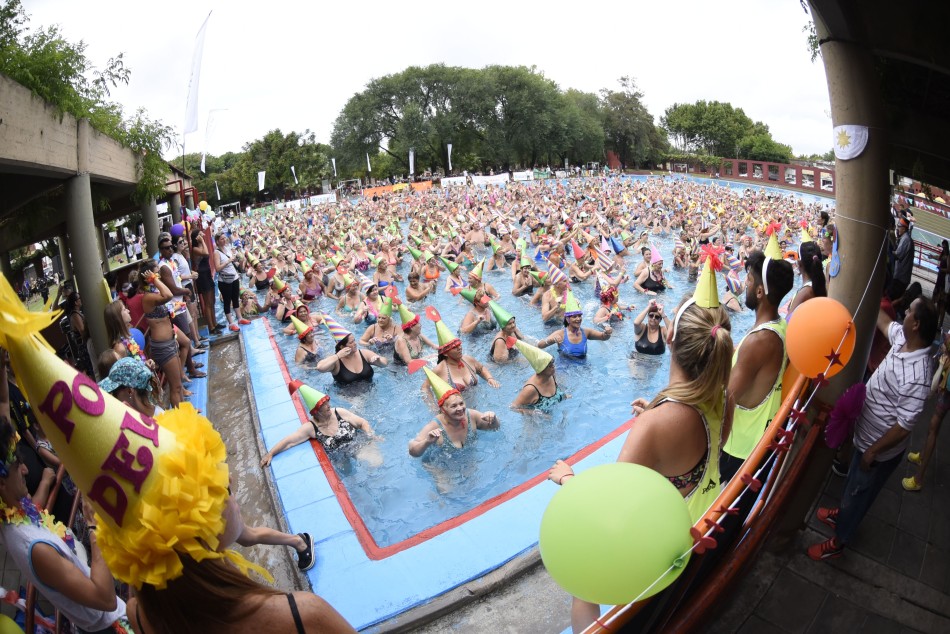 119172 | Clase de acuagym en el polideportivo Saladillo  - Franco Trovato Fuoco/ DIr Gral de Comunicación Social.
