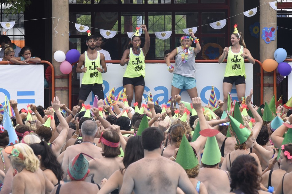 119173 | Clase de acuagym en el polideportivo Saladillo  - Franco Trovato Fuoco/ DIr Gral de Comunicación Social.