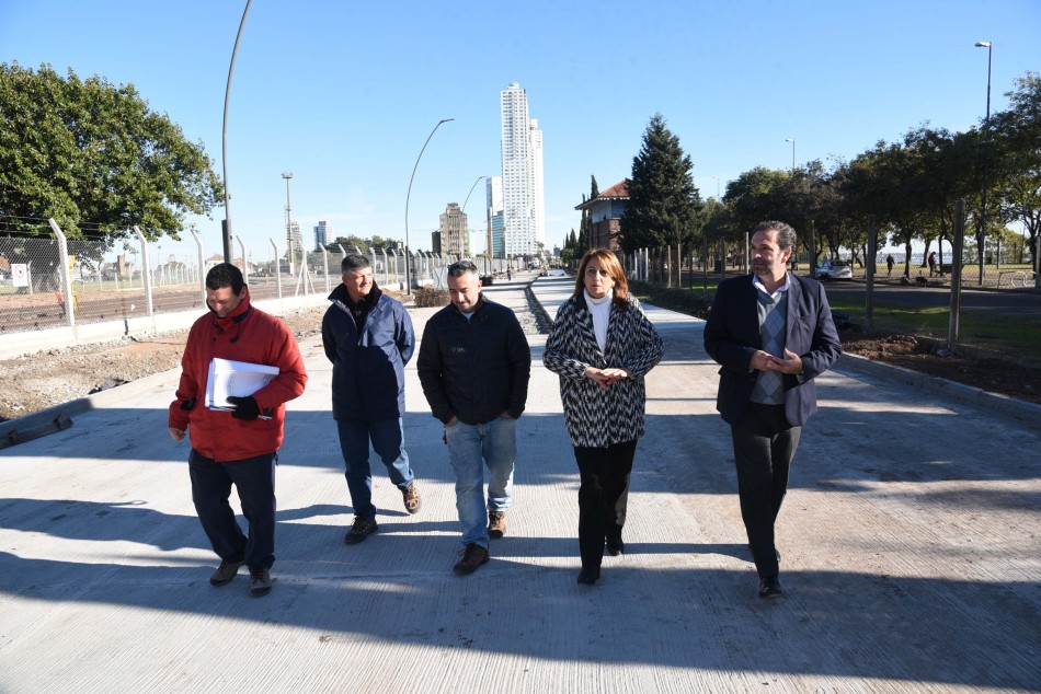 138895 | Recorrida por obra de avenida de la costa - Dir. Gral. de Comunicación Social (Silvio Moriconi)