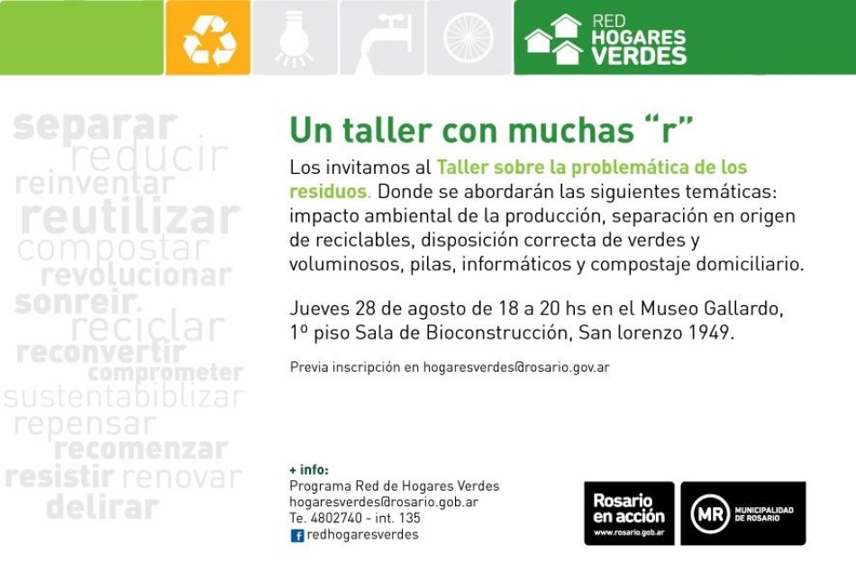 8884 | Red de Hogares Verdes: taller sobre residuos en el Museo Gallardo -