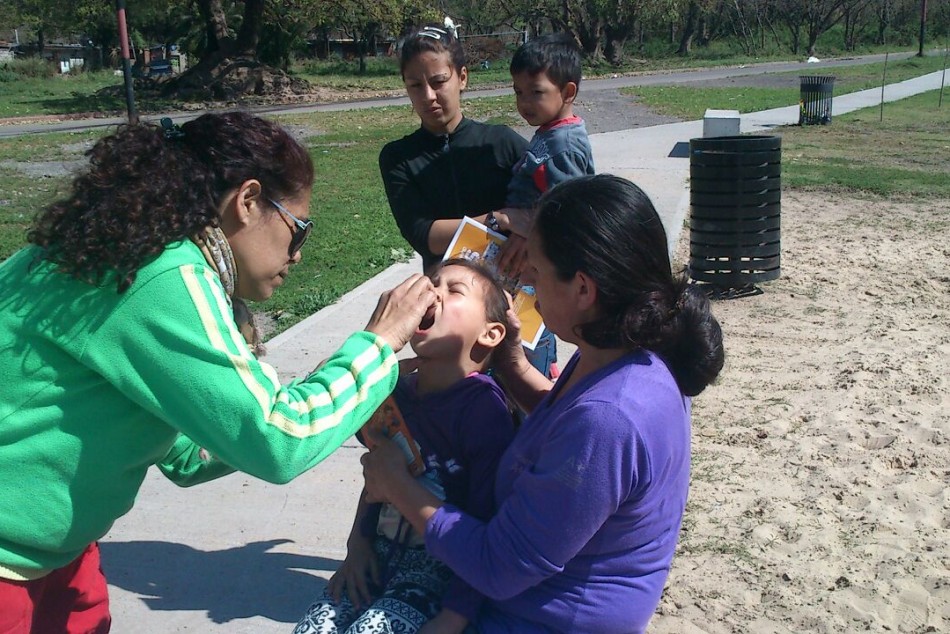 10263 | Distrito Sur: encuentro de la mesa de gestión barrial en el sector de Ensenada, barrio Saladillo -