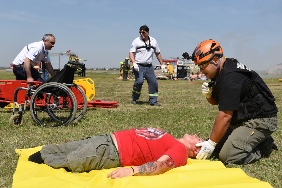 62635 | Simulacro Defensa civil - Dir. Gral. de Comunicación Social (Silvio Moriconi)