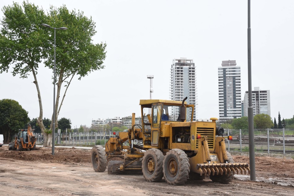 105234 | Recorrida obras Rosario Norte - Dir. Gral. de Comunicación Social (Silvio Moriconi)