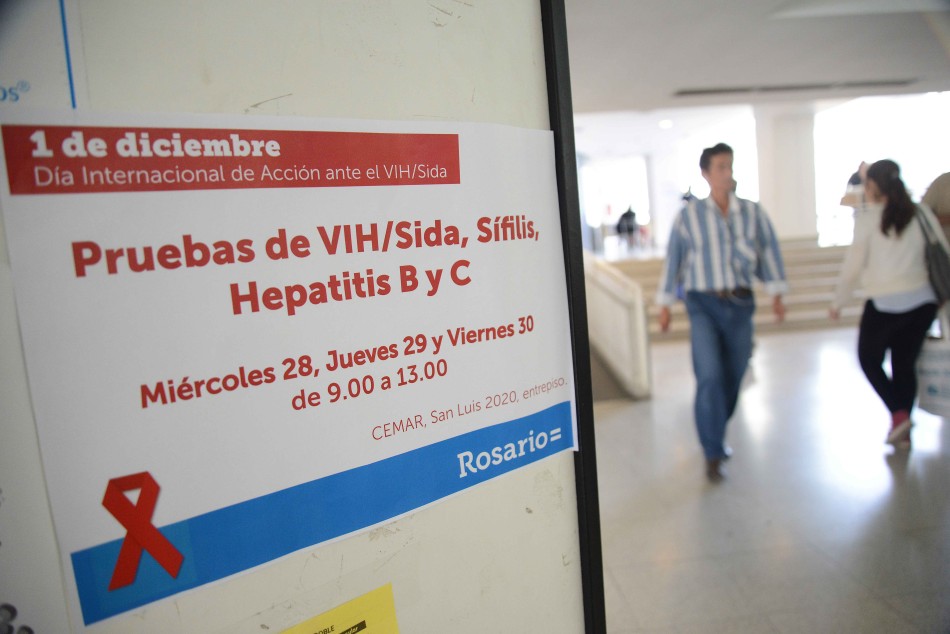 175014 | Actividades por el Día Internacional de Acción ante el Sida - Municipalidad de Rosario (archivo 2018)