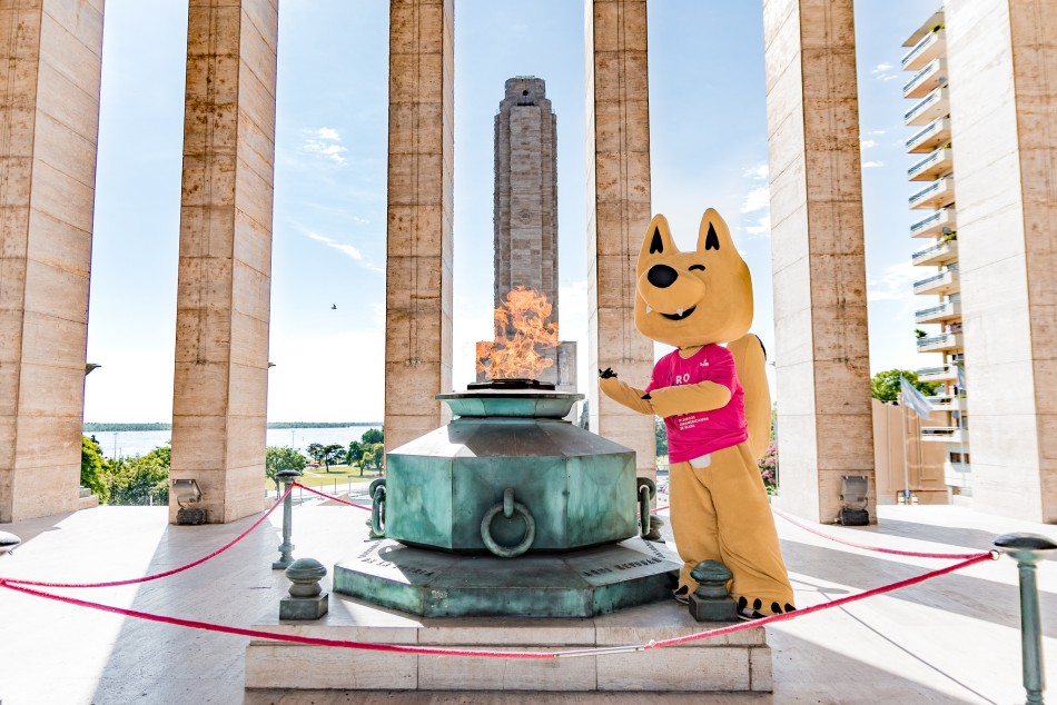 187744 | Guazú: la mascota de los Juegos Suramericanos de Playa - Municipalidad de Rosario