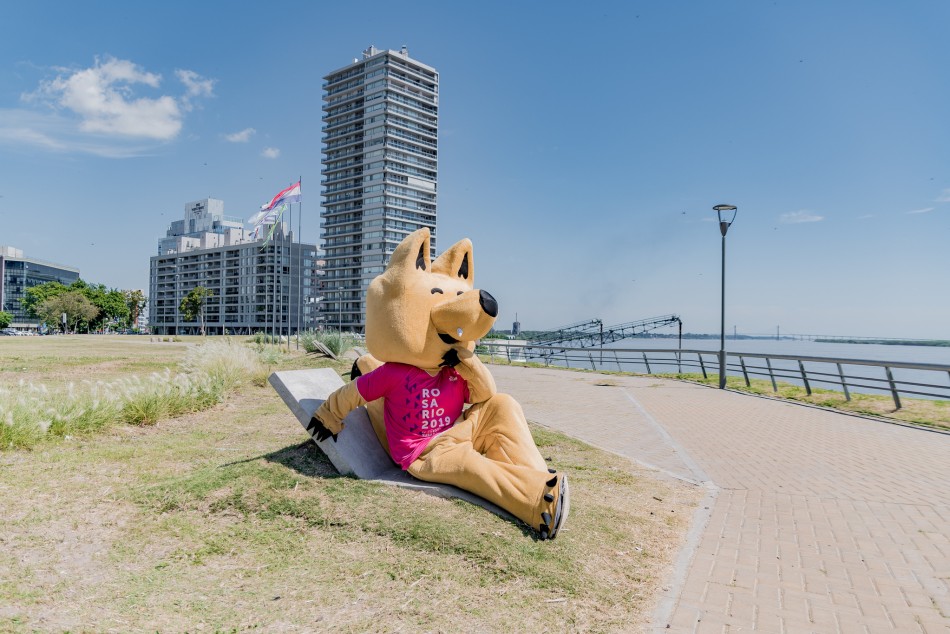 187748 | Guazú: la mascota de los Juegos Suramericanos de Playa - Municipalidad de Rosario