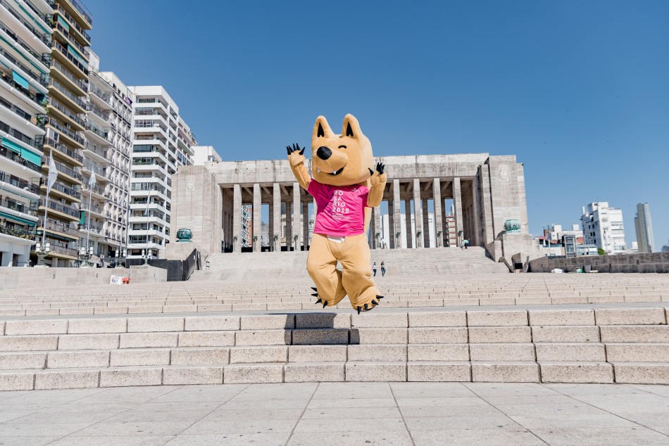 187750 | Guazú: la mascota de los Juegos Suramericanos de Playa - Municipalidad de Rosario