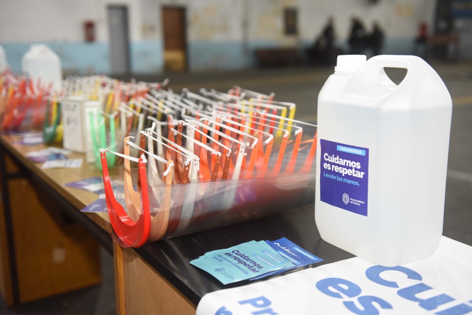 259157 | Entrega de elementos de bioseguridad Sec de Control - Subsecretaría de Comunicación Social (Silvio Moriconi)