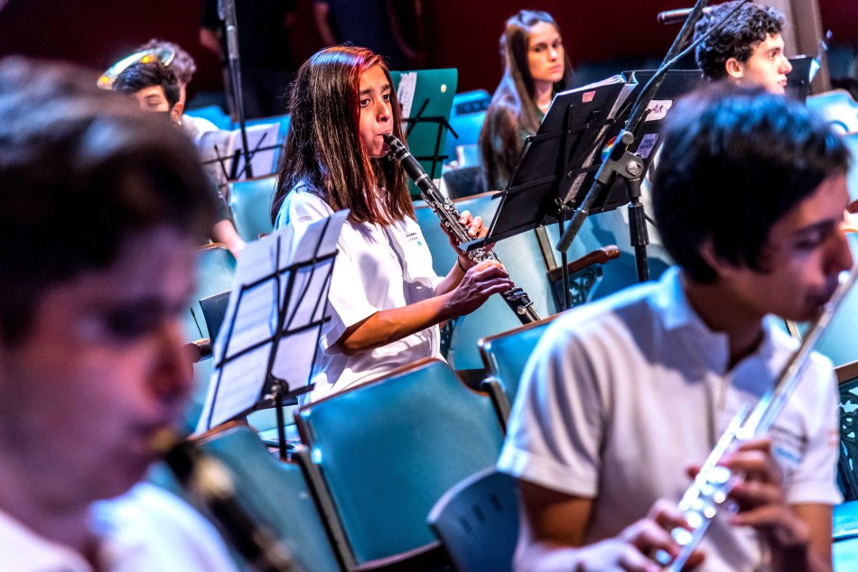 300309 | Ensayo de orquestas infanto juveniles en La Comedia - Subsecretaría de Comunicación Social (Marcelo Beltrame)