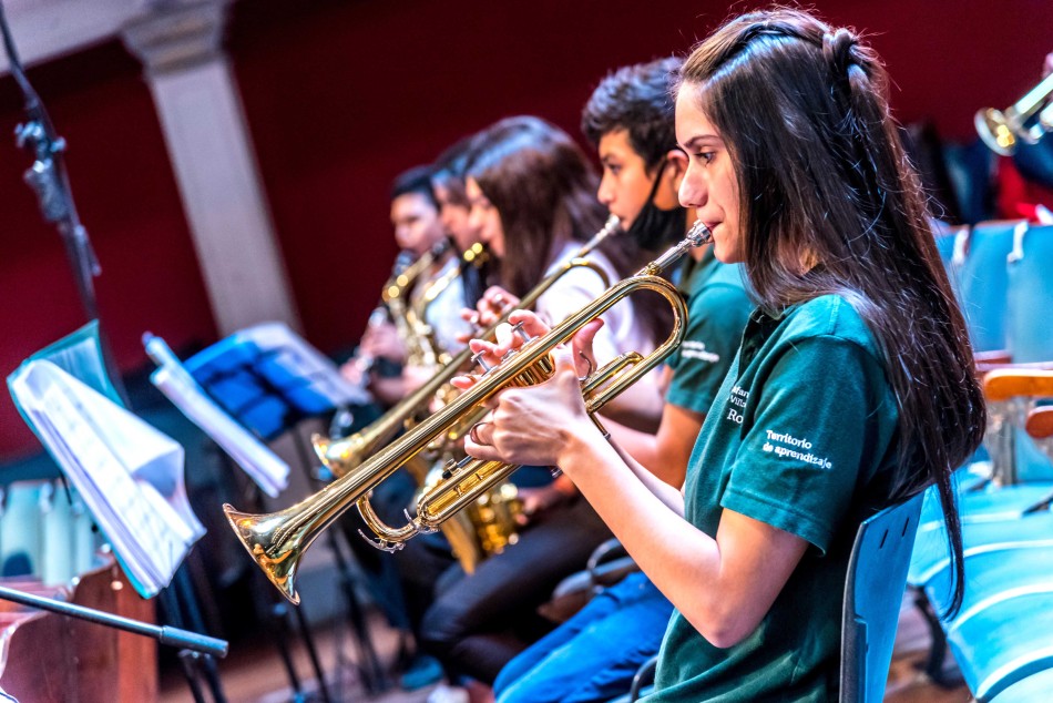 300311 | Ensayo de orquestas infanto juveniles en La Comedia - Subsecretaría de Comunicación Social (Marcelo Beltrame)