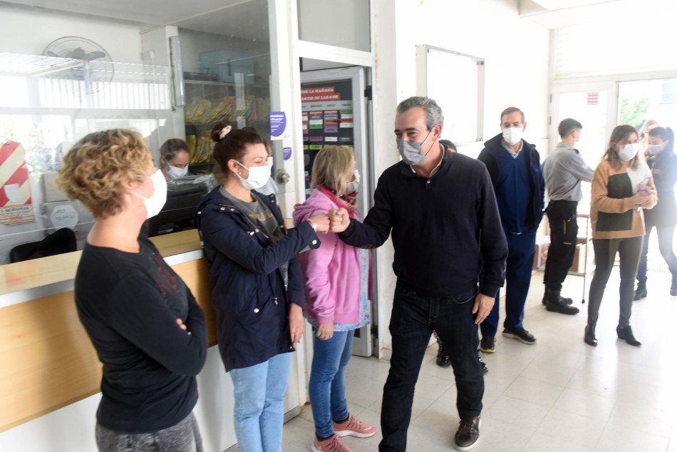 310409 | Visita vacunatorio Centro de Salud Juana Azurduy - Subsecretaría de Comunicación Social (Silvio Moriconi)