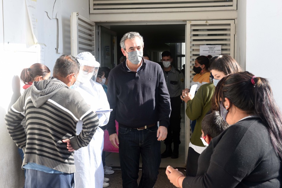 310417 | Visita vacunatorio Centro de Salud Juana Azurduy - Subsecretaría de Comunicación Social (Silvio Moriconi)