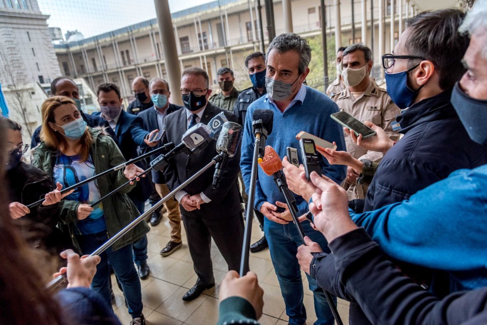 322442 | Reunión Seguridad en Sede de Gobernación - Subsecretaría de Comunicación Social (Marcelo Beltrame)
