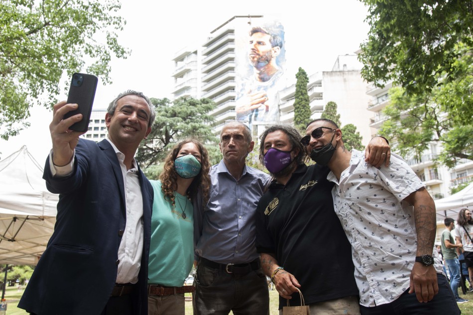 340844 | Inauguración oficial del mural de Messi - Subsecretaría de Comunicación Social (Silvio Moriconi)