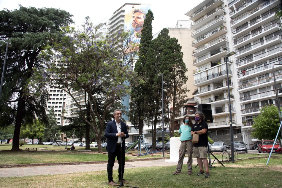 340848 | Inauguración oficial del mural de Messi - Subsecretaría de Comunicación Social (Silvio Moriconi)
