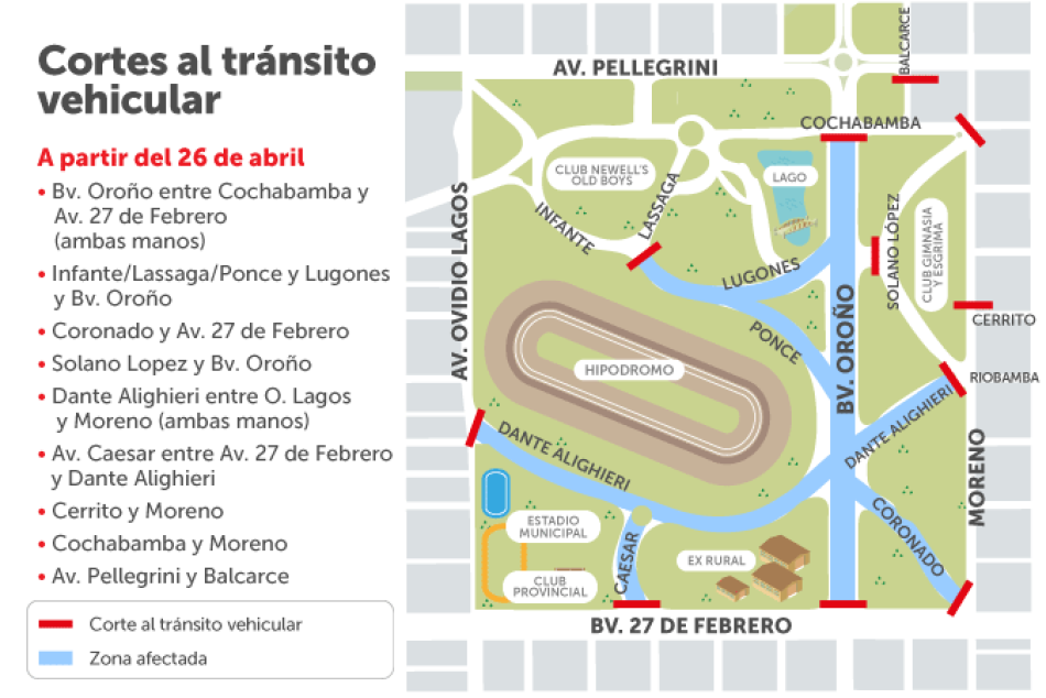 mapa corte