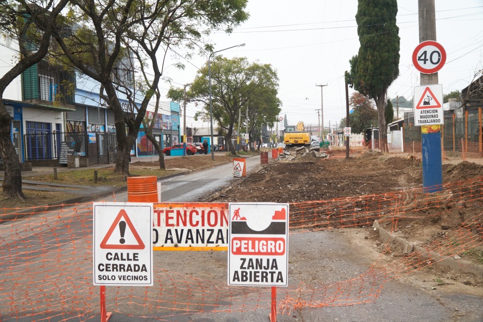 365480 | Obras viales calle Baigorria - Subsecretaría de Comunicación Social (Daniel Cuart)