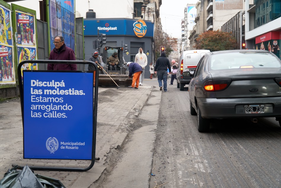 368946 | Obras de re pavimentacion en calle San Lorenzo - Subsecretaría de Comunicación Social (Daniel Cuart)