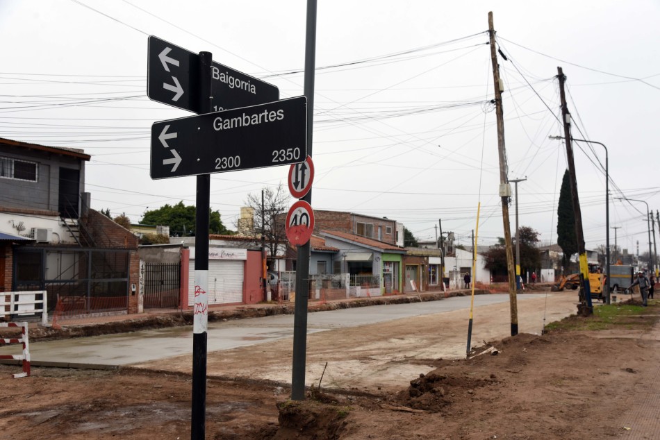 374022 | Pavimentación calle Baigorria - Subsecretaría de Comunicación Social (Silvio Moriconi)