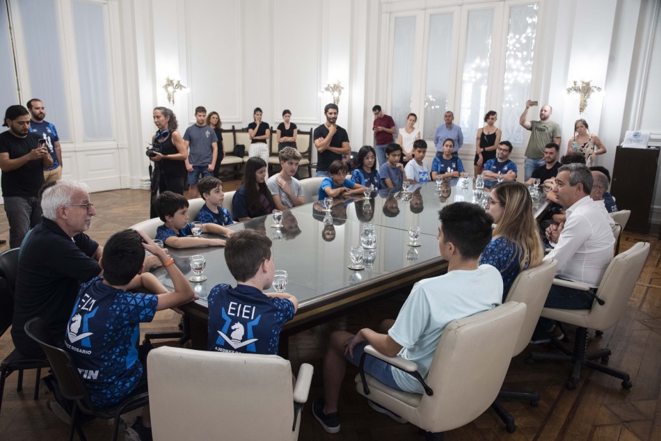 405316 | Encuentro con los participantes rosarinos del Campeonato Argentino de Ajedrez 2023 - Subsecretaría de Comunicación Social (Silvio Moriconi)