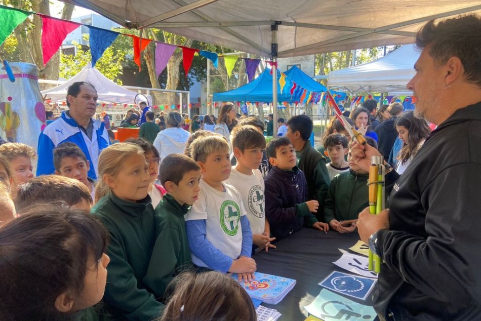 415714 | Plaza de los Cuidados en el operativo barrial - Sergio Flores - Comunicación Distrito Sur