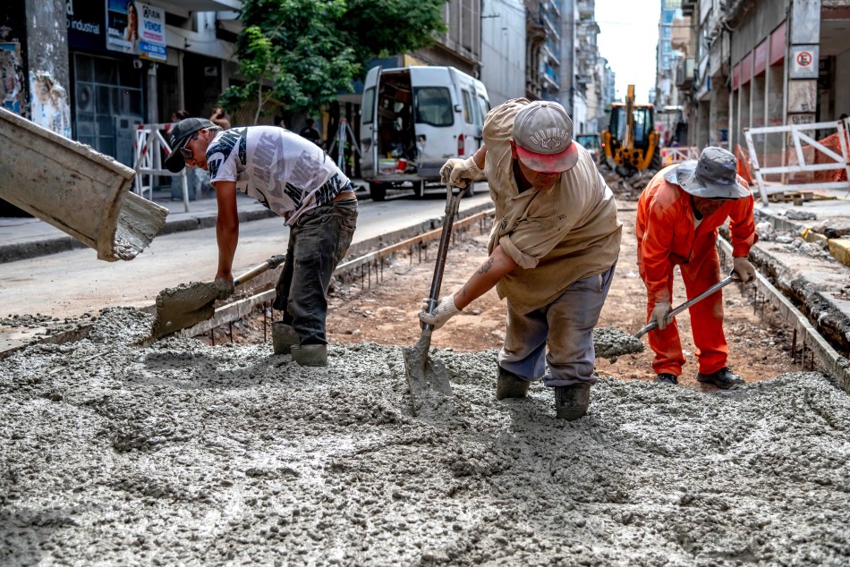 466338 | Hormigón en calle Santa Fe y Mitre - Subsecretaría de Comunicación Social (Marcelo Beltrame)