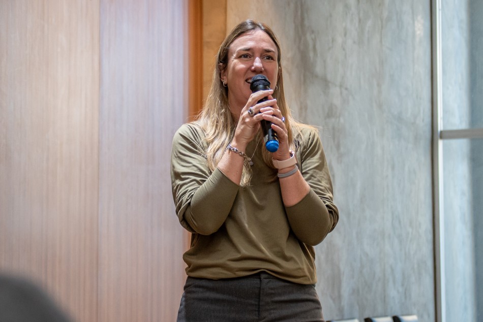 494682 | La secretaria de Igualdad, Género y Derechos Humanos, Mónica Ferrero, dio la bienvenida al públic - Federico Fernández Peralta