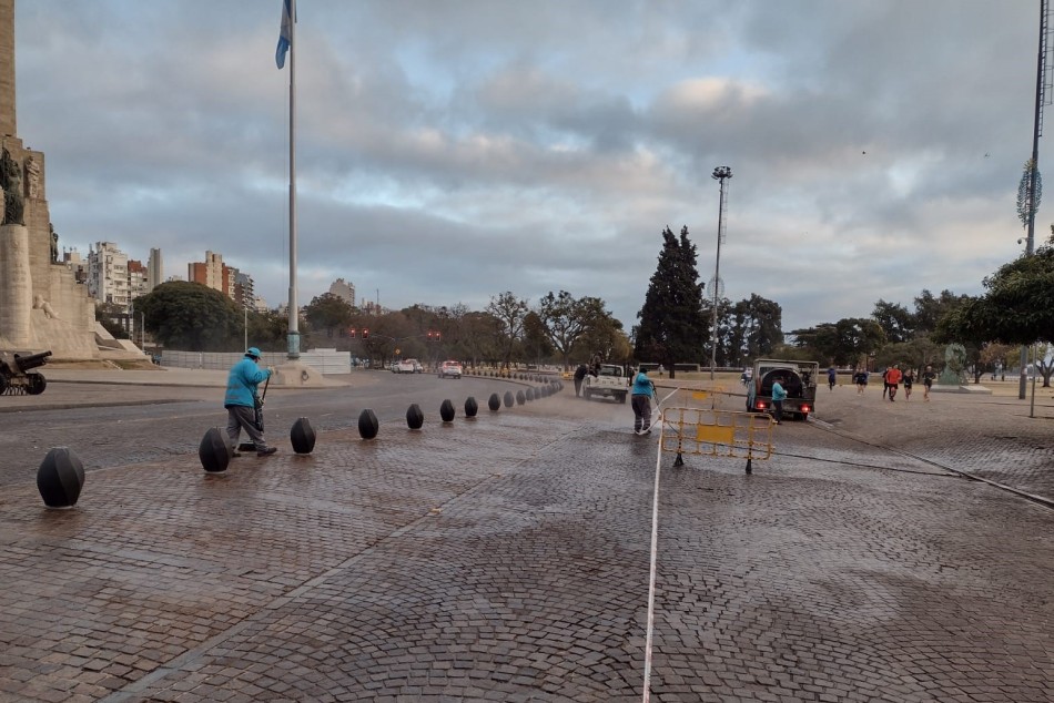 505790 | Operativo de limpieza tras los festejos por la obtención de la Copa América 2024 - Municipalidad de Rosario