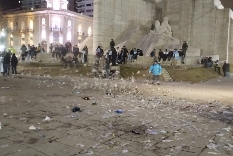 505799 | Operativo de limpieza tras los festejos por la obtención de la Copa América 2024 - Municipalidad de Rosario
