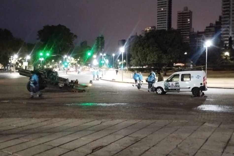 505802 | Operativo de limpieza tras los festejos por la obtención de la Copa América 2024 - Municipalidad de Rosario