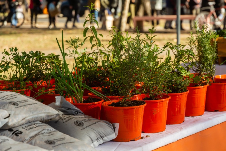 515679 | El municipio celebra 10 años de canjes de reciclables en plaza San Martín - Secretaría de Ambiente y Espacio Público