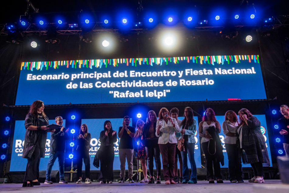 537752 | Reconocimiento a Rafael Ielpi en el escenario principal. - Guillermo Buelga