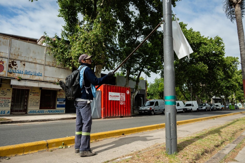 623006 | El municipio realiza el operativo de limpieza post elecciones - Secretaría de Ambiente y Espacio Público (Juan Pablo Allegue)