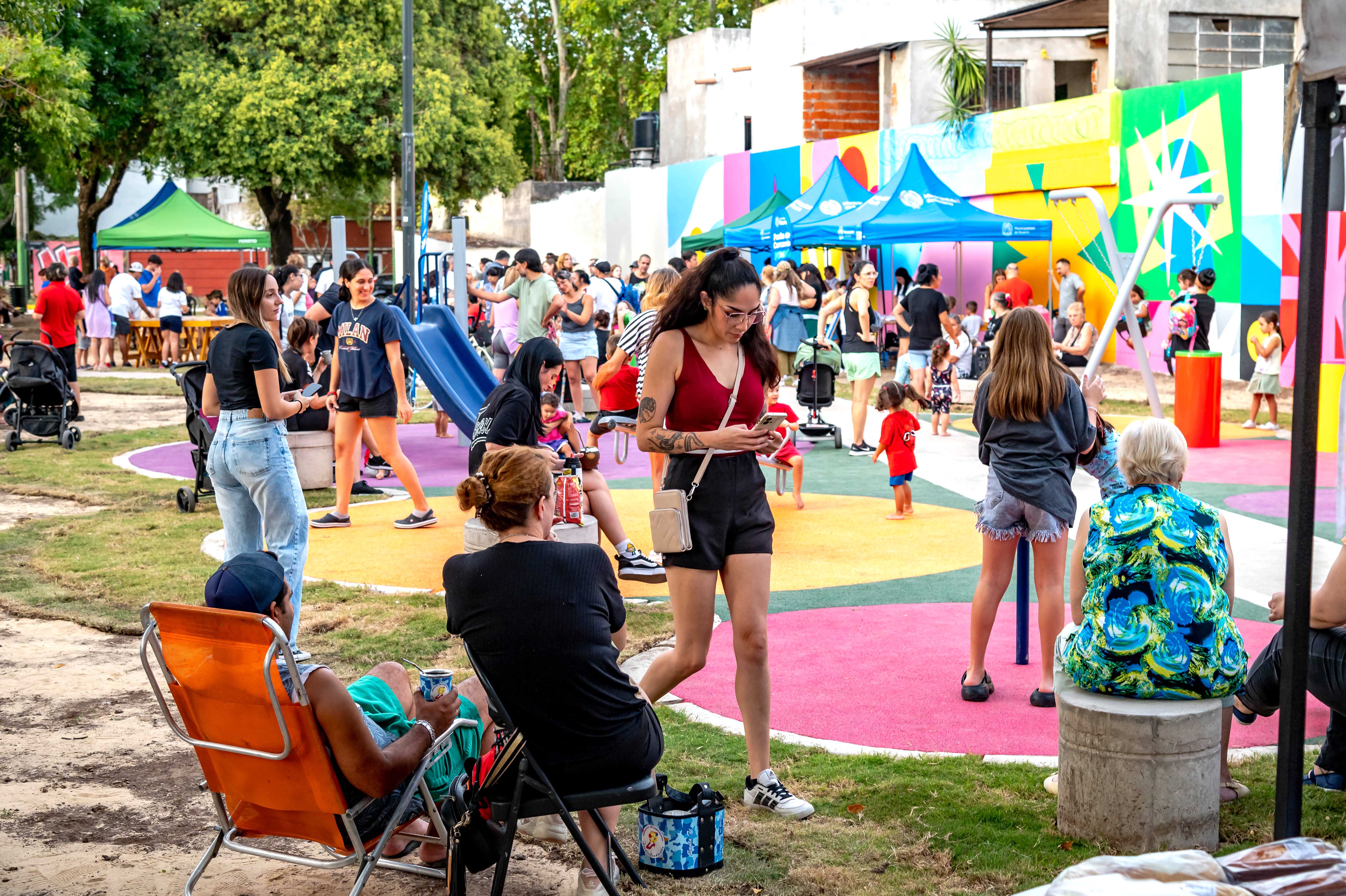Noticias MR | Culminó la renovación integral de la plazoleta Posta de los Arroyos en barrio Tablada