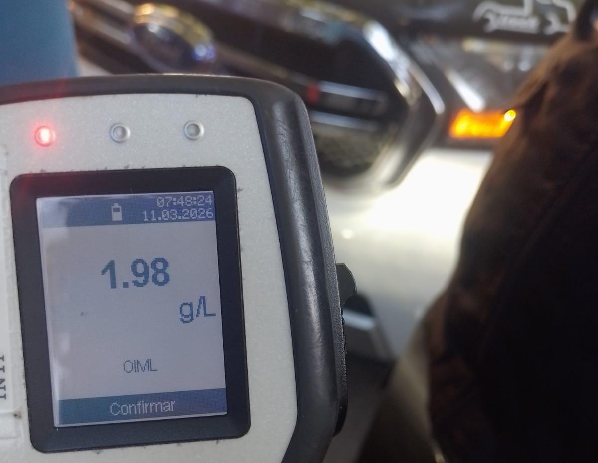 Noticias MR | En un trabajo conjunto, agentes municipales y policiales detectaron a un conductor alcoholizado